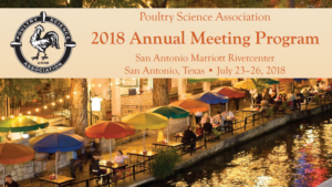 Poultry science association - 2018 meeting
